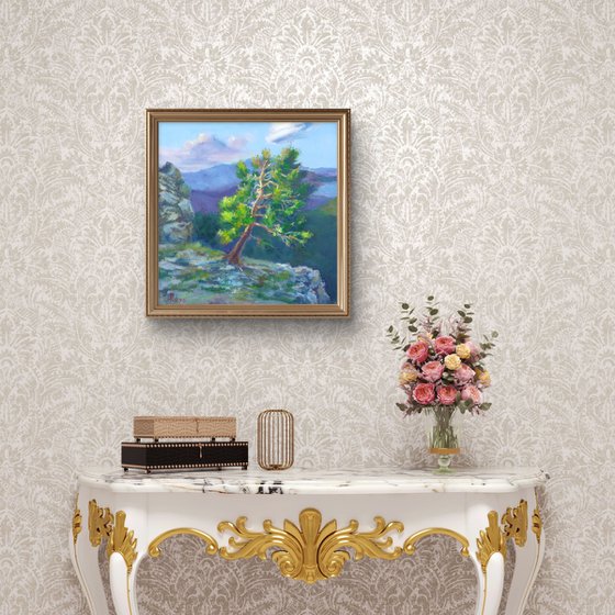 Edge of silence, Mountain landscape