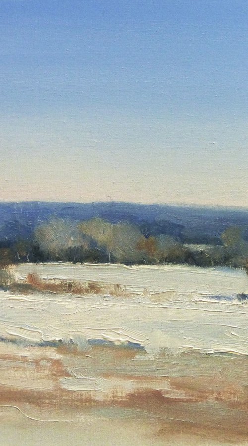Winter Landscape in Provence by Pascal Giroud