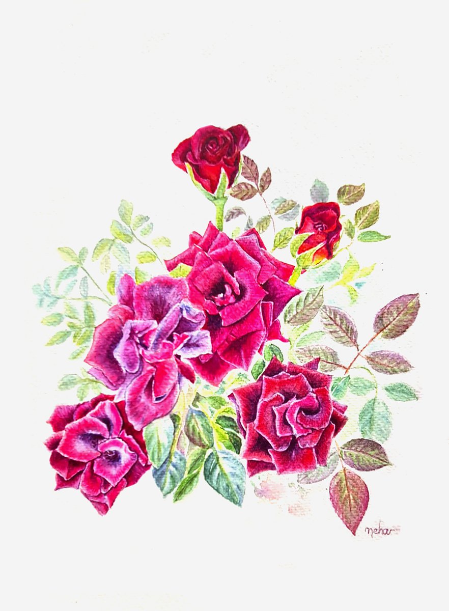 A bouquet of roses by Neha Soni
