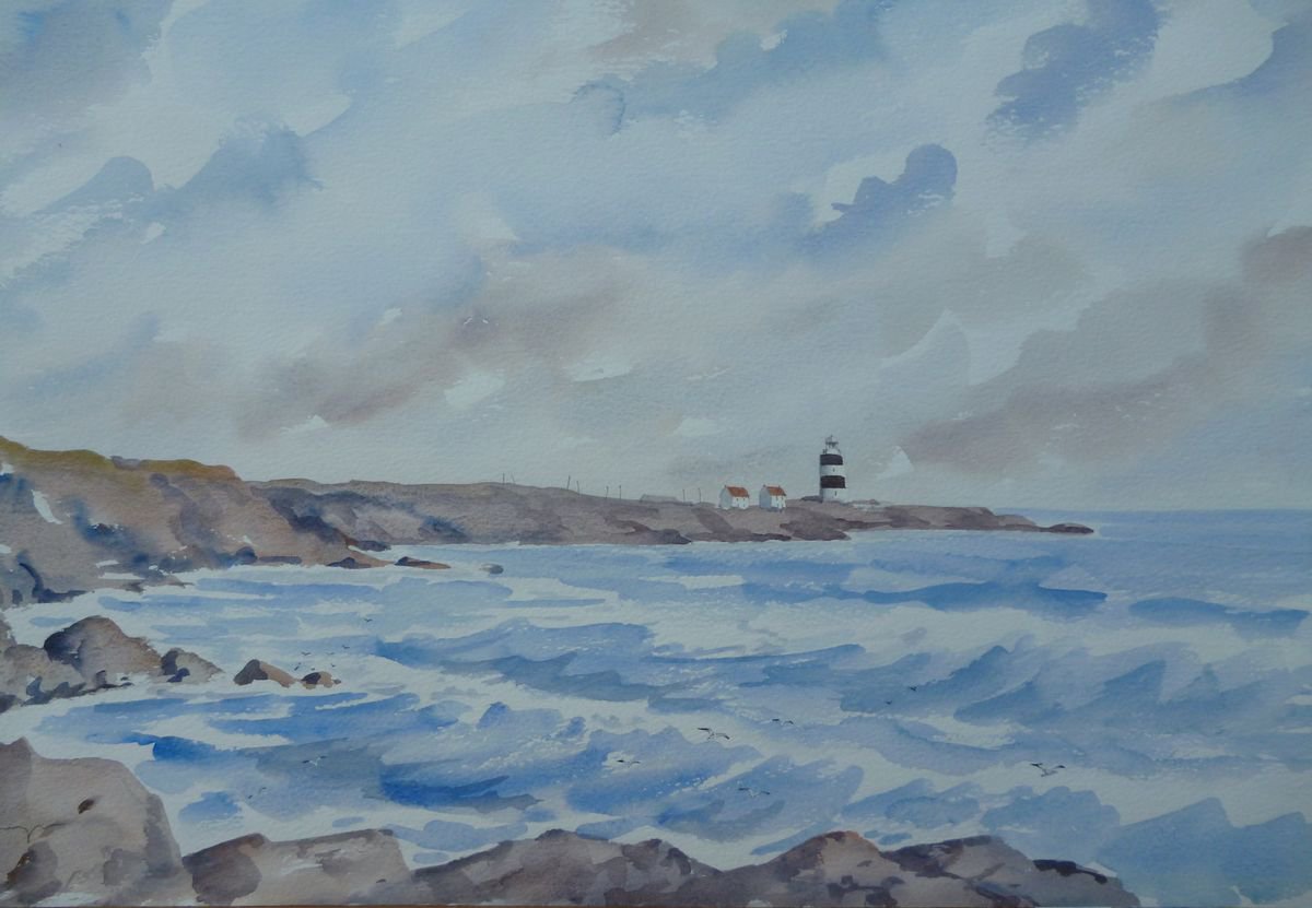Lighthouse at Hook Head by Maire Flanagan