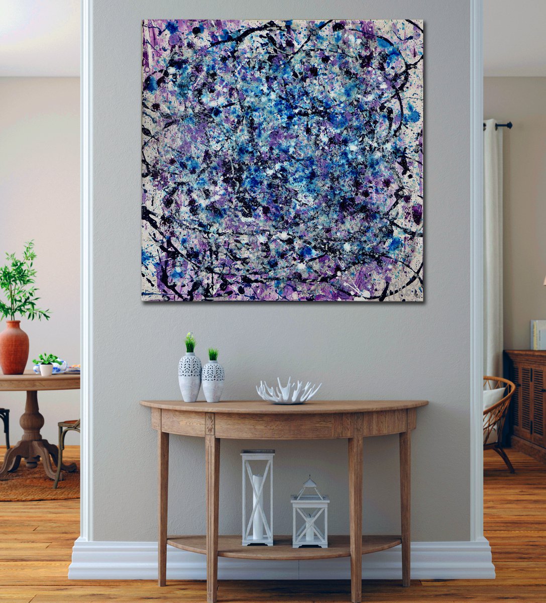 A Brighter Place (Silver Shine) 1 By Nestor Toro, 24 X 24, Artwork For Sale On Artfinder
