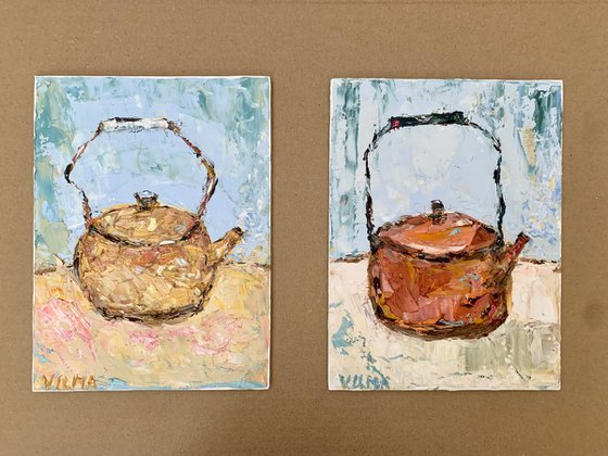 Still life with teapot