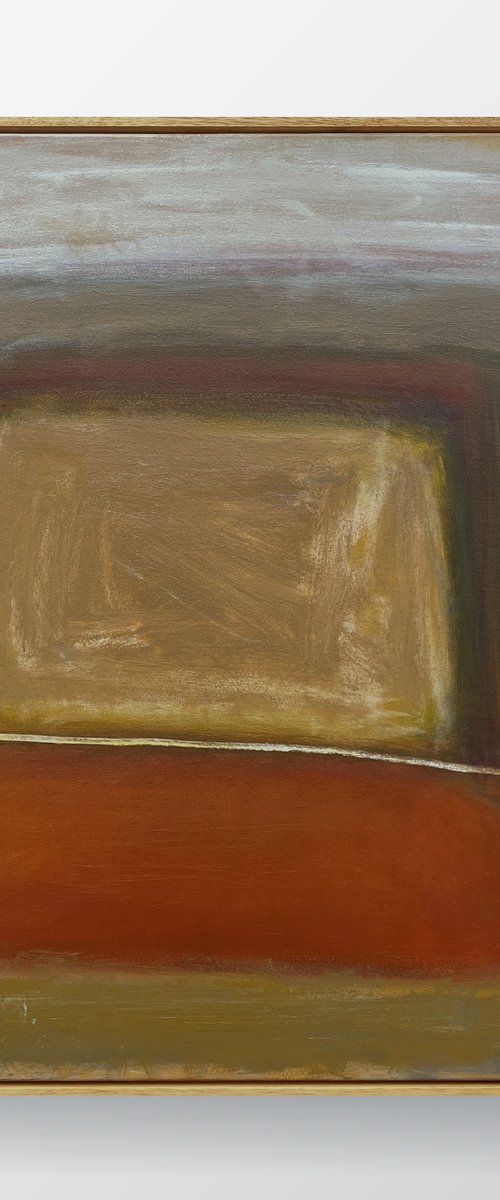End Of The Season - Abstract Landscape by Thomas Hjelm