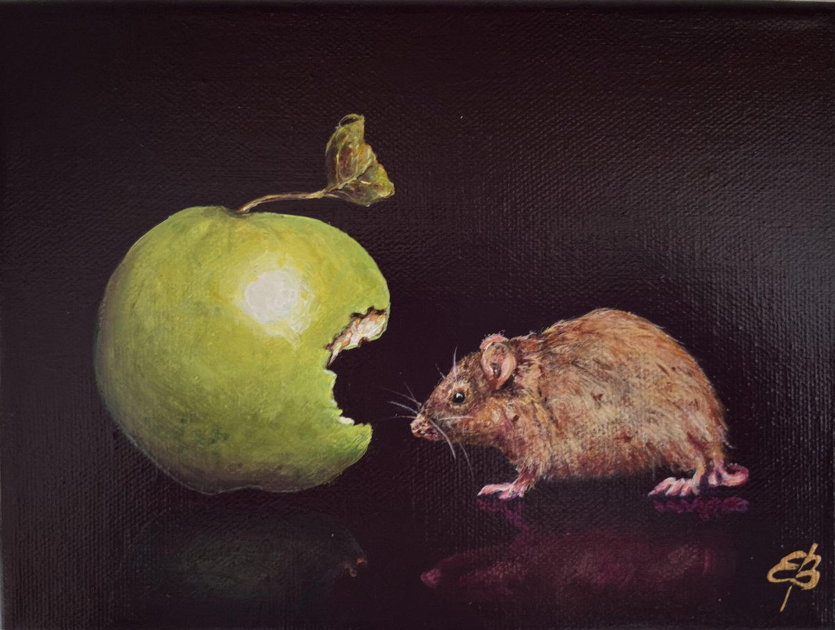 An Apple A Day #5 By Lena Smirnova, 8 X 6, Artwork For Sale On Artfinder