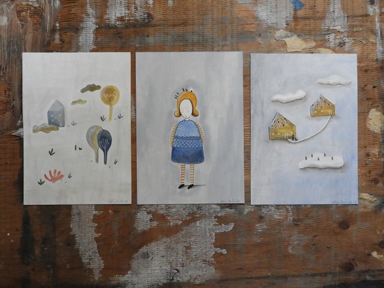 Like in a fairy tale, set of 3