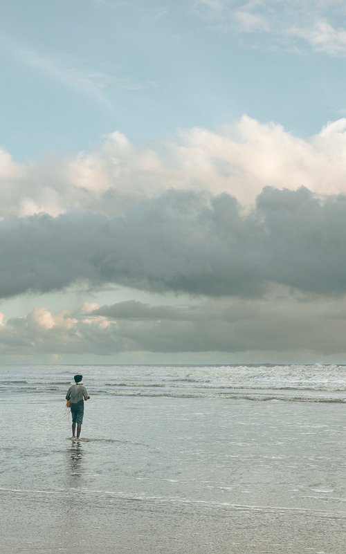 Solitary fisherman. by Adam Regan