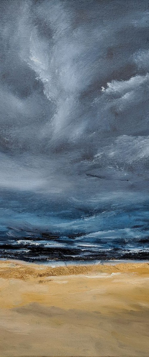 Wild storm landscape by Jo Earl