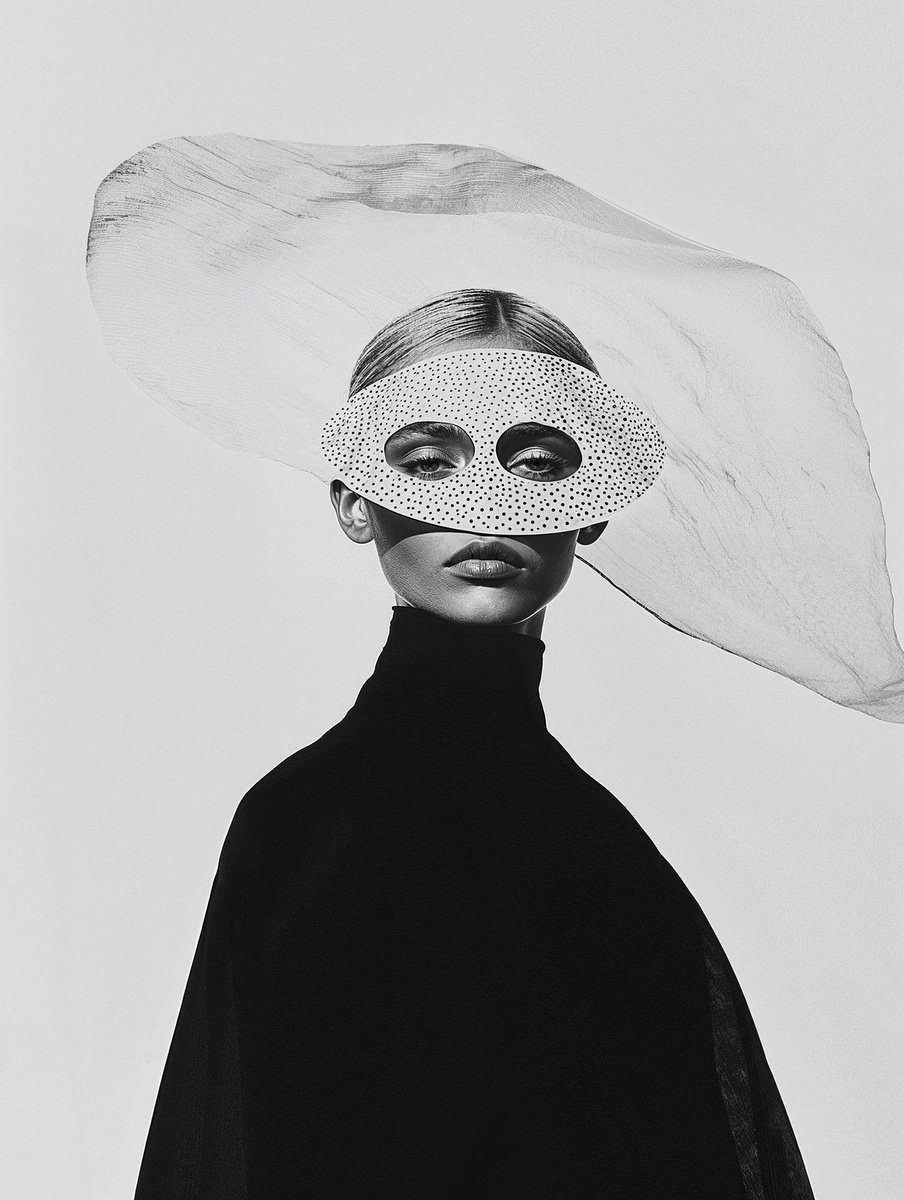 Expressive Portrait Photograph By Richard Gibson, 13 X 16", Timeless Nocturnes Xv, Original Artwork