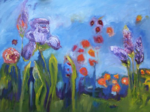 IT'S SPRINGTIME AND DON'T THE FLOWERS KNOW IT by Maureen Finck