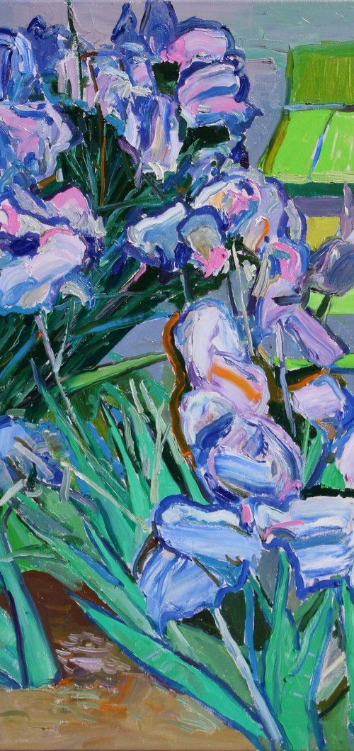 " Irises " by Yehor Dulin
