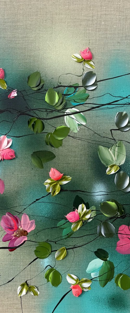 Flower Talk I by Anastassia Skopp