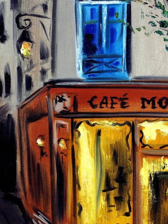 Night at Montmartre, Paris