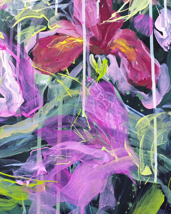 Whispers of Flowers. Floral landscape