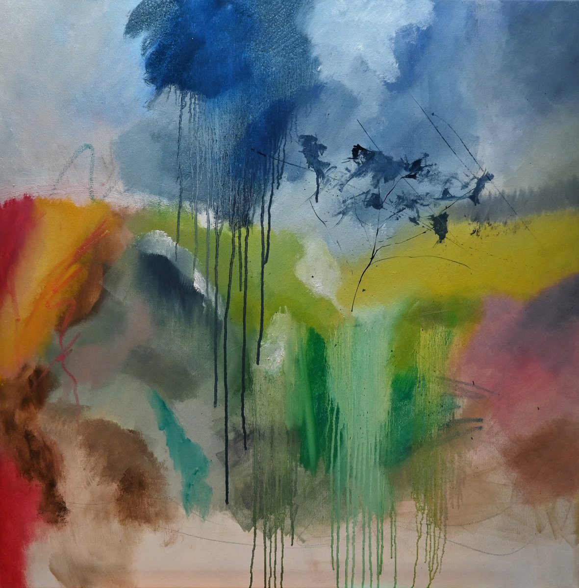 Abstract Landscape By YS?rei, 31 X 31, Artwork For Sale On Artfinder