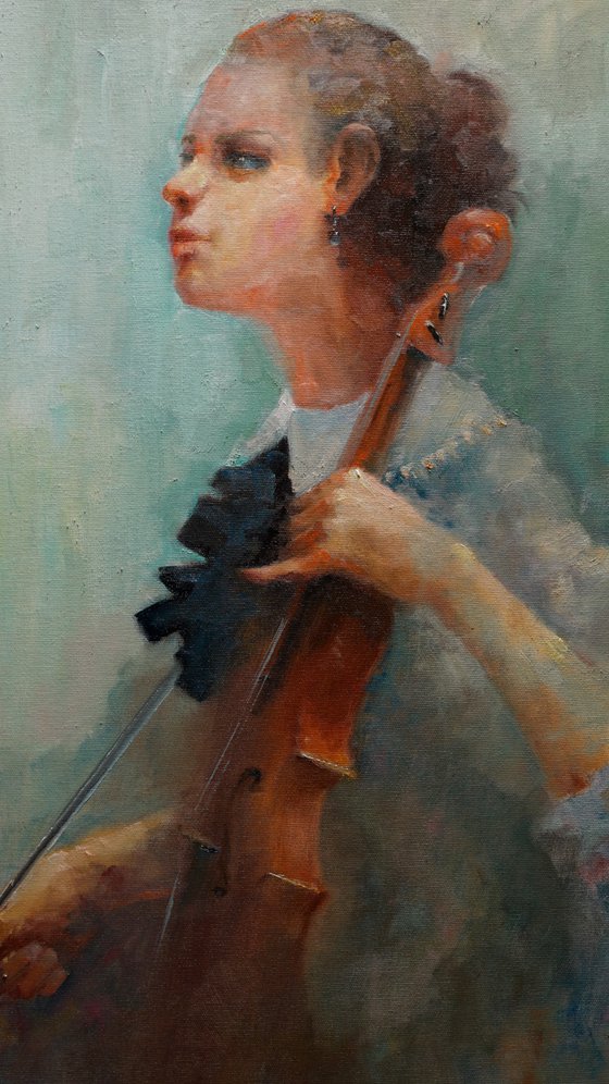 old violin