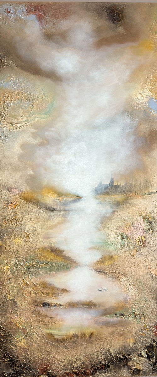 Foggy Djurgården by Inga Zurabiani