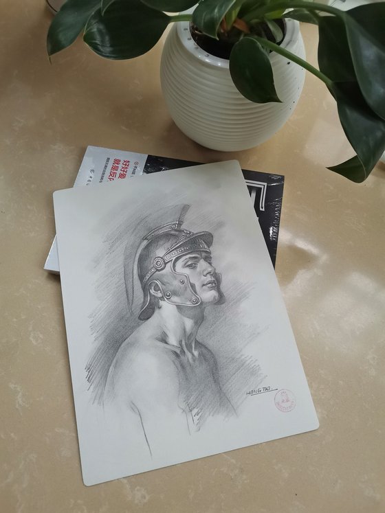 Portrait of knight