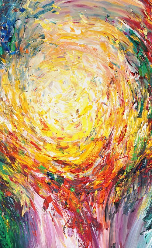 Positive Red Energy D 1 by Peter Nottrott