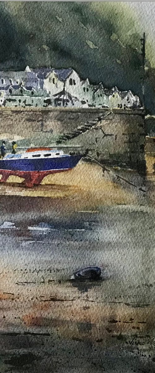 Mumbles harbour by Vicki Washbourne