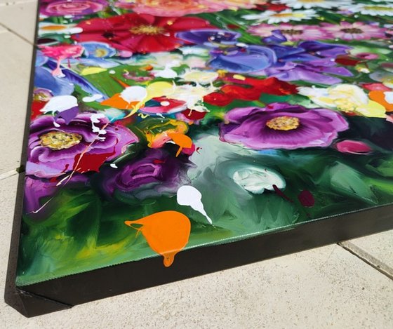 you made the flowers dance