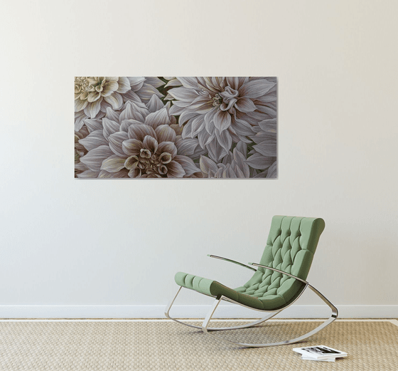Blush Dahlia Garden