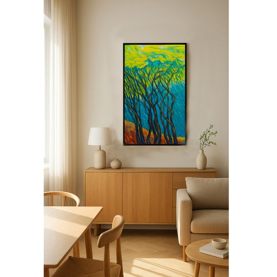 Dancing Trees of the Horizon