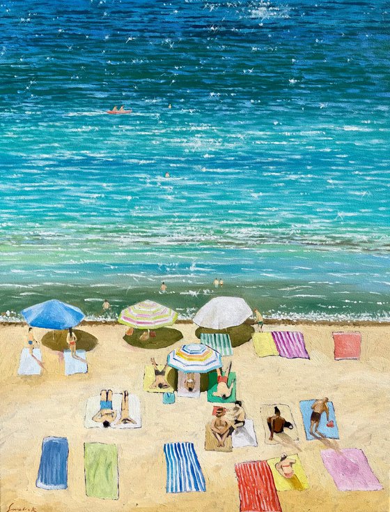 Lazy day on the beach
