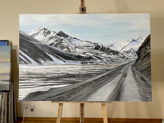 Frozen silence - landscape