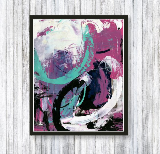 Watch Me Dance - Abstract Painting  by Kathy Morton Stanion