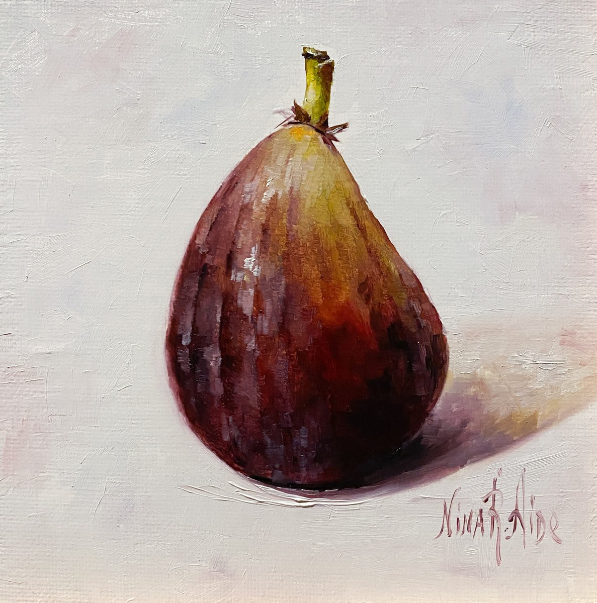 Fig California Still Life Fruit Original Oil Painting Oil painting