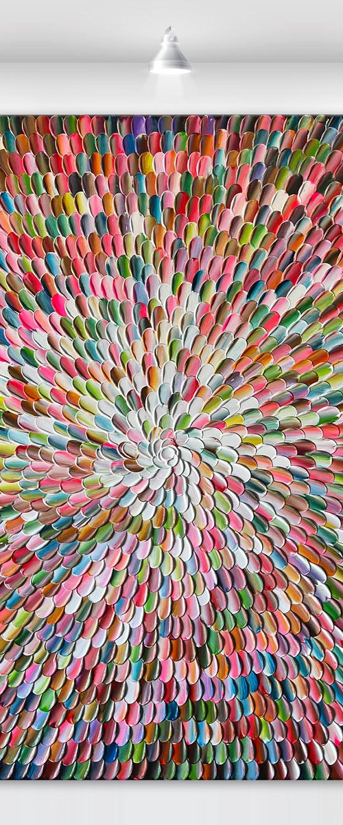 ‘Agathe X' - 40x40" by Tatiana Georgieva
