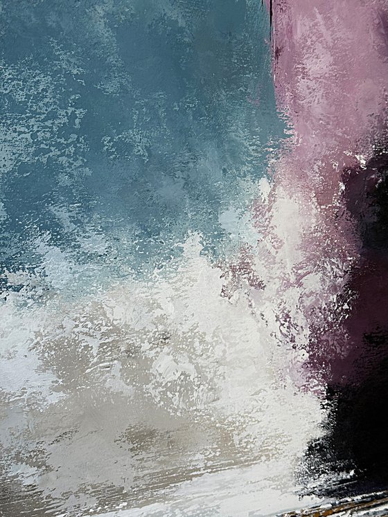 Violet Driftline – Blue Pink Ochre