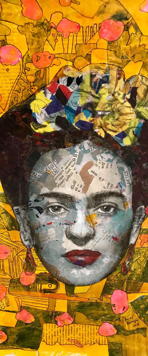 Portrait of Frida by Pavel Kuragin
