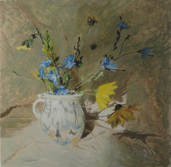 Wild flowers still life