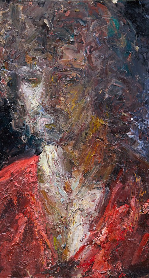 Man in Red by Zakhar Shevchuk