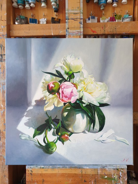 "Fragrant bouquet. "   peonies flower 2021