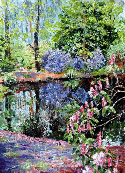 Hare Hill Gardens in Spring by Max Aitken