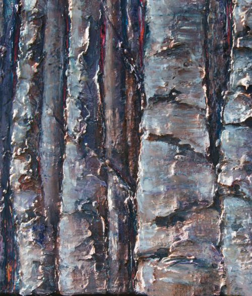 Enchanted Forest (Black and White) by Lena Owens at OLena Art