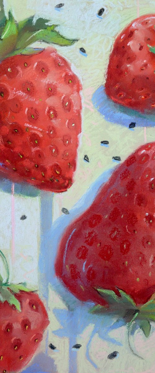 Big tasty strawberries by Alexandra Sergeeva