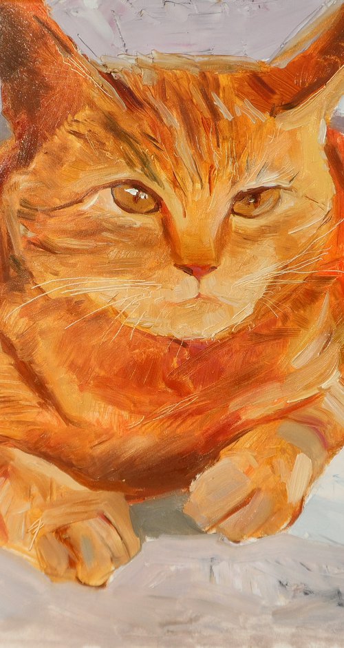 " Stepan the cat " by Yehor Dulin