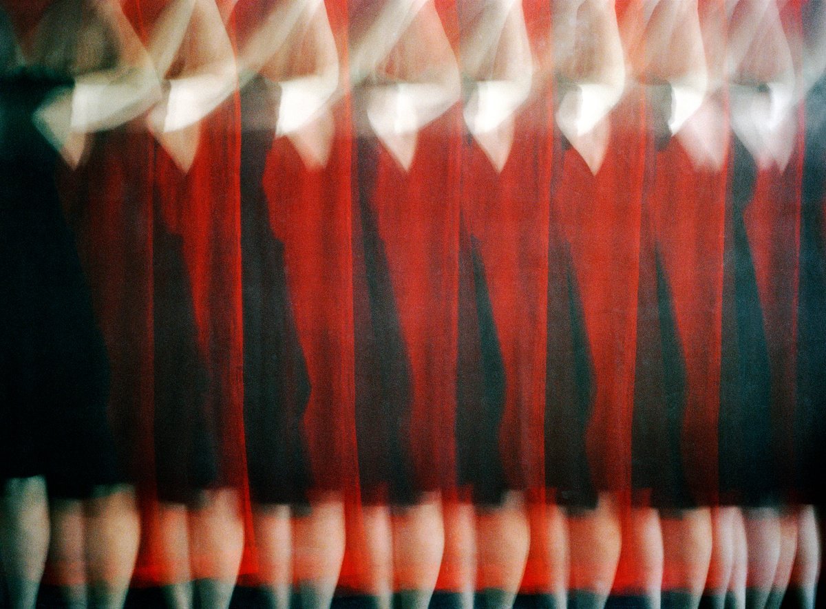 Expressive Portrait Photograph By Tania Serket, 24 X 18", Les Coulisses, Original Artwork