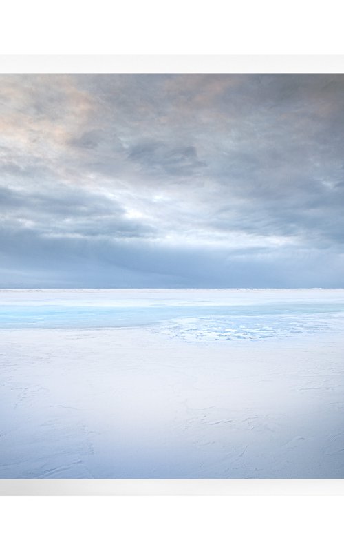 Iceland, White, Snow Photography - 'Illumination' Iceland by Lynne Douglas