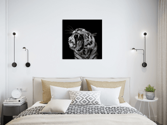 Siberian Tiger Roaring