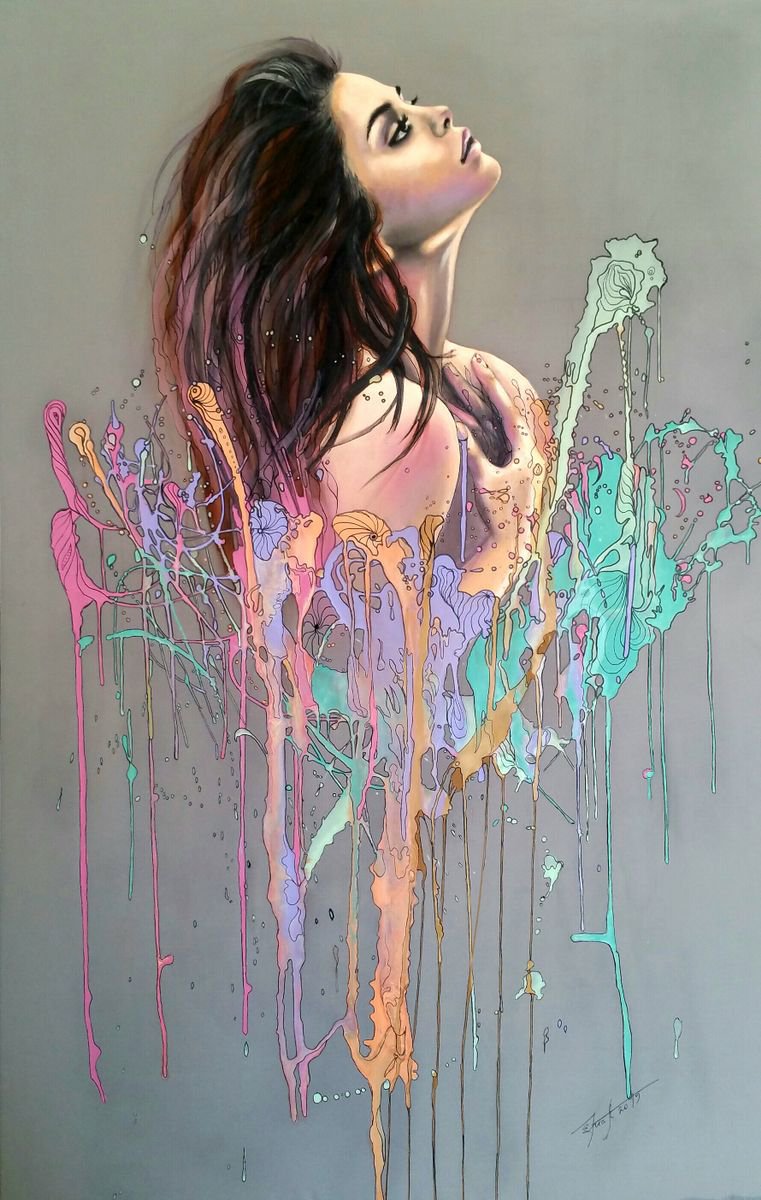 Feel It Spring By Elena Kraft, 35 X 55, Artwork For Sale On Artfinder