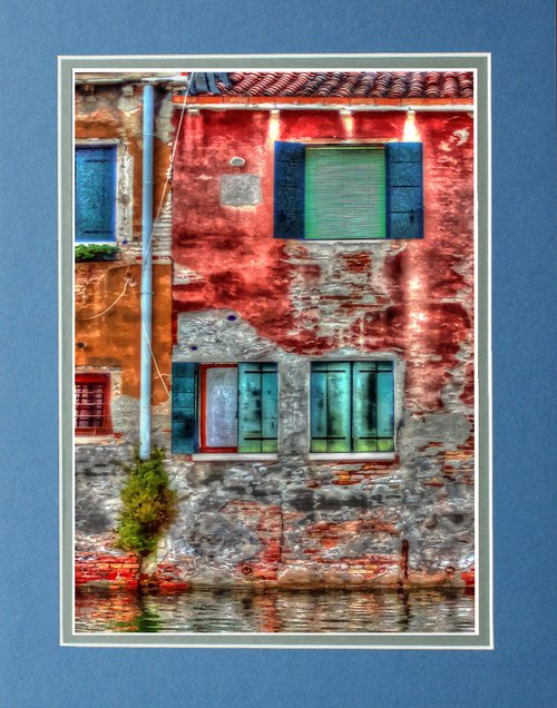 Venice backwater Italy by Robin Clarke
