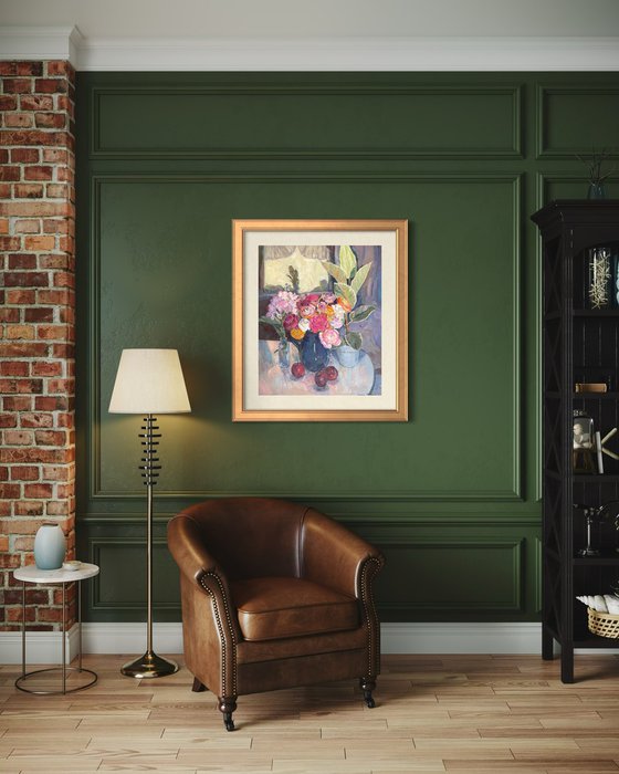 Still life consecrated by the sun