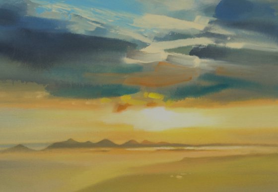 SUNBURST, LOCH CLAIR, TORRIDON