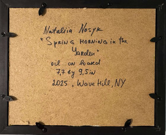 Spring Morning in the Garden