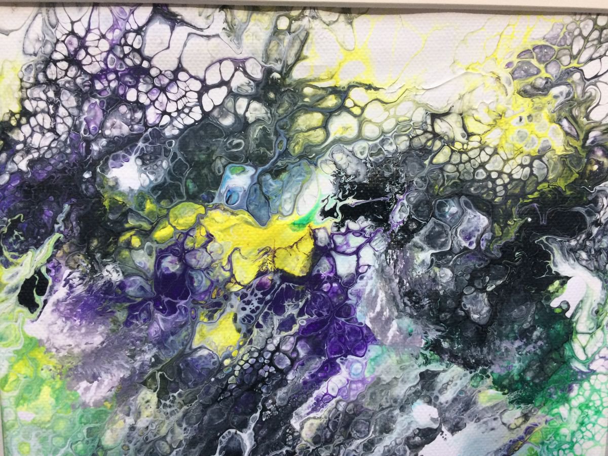 Abstract Flow painting 