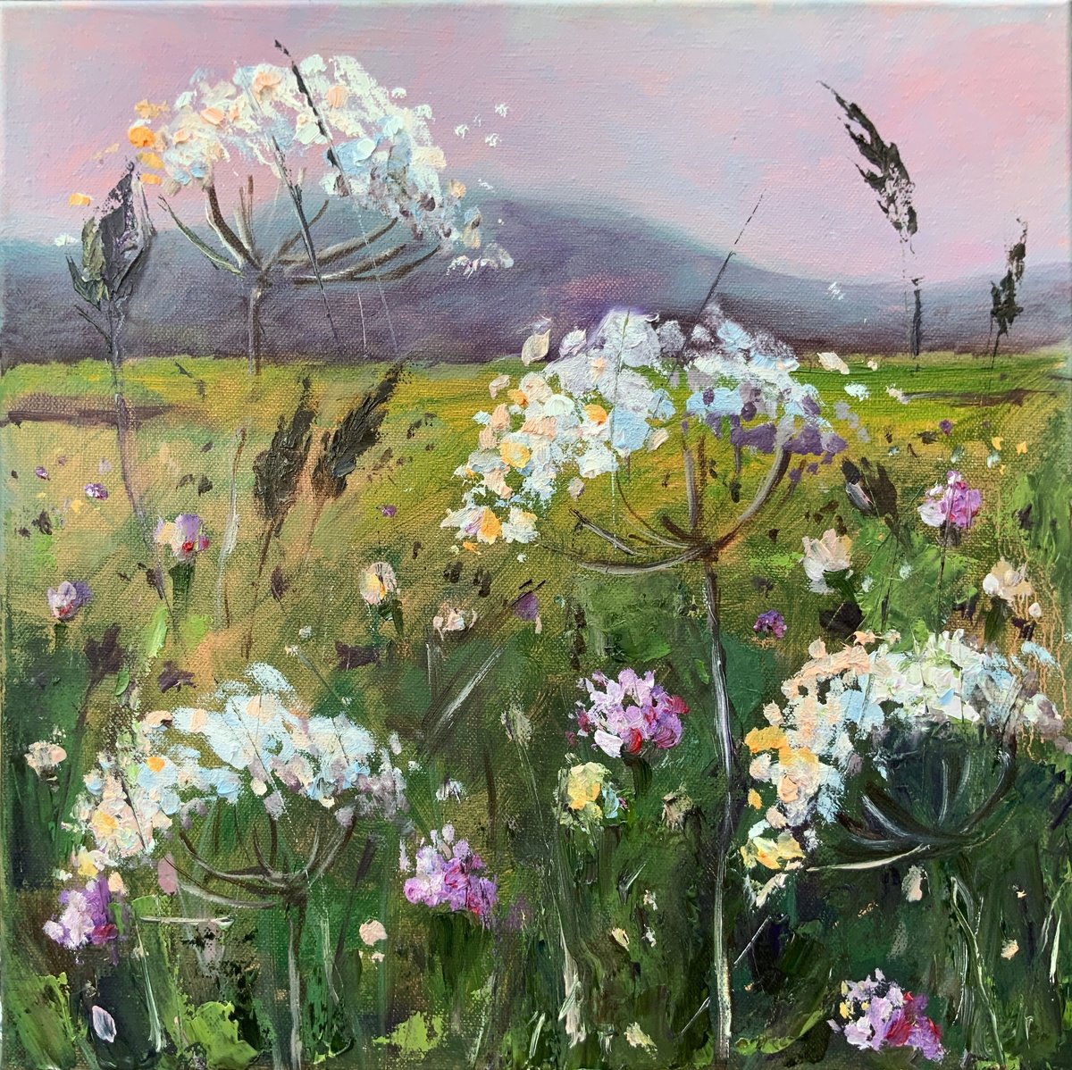 Wildflowers - meadow, flowers, mountain by Alexandra Jagoda (Ovcharenko)